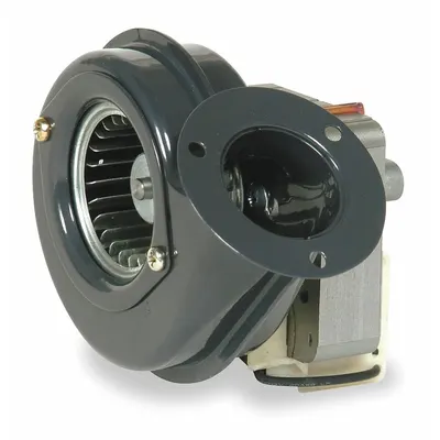 Dayton Peniup: Diameter Roda 2 in, Penggerak Langsung, 1/500 hp, 115V AC, 1 Fase, Terbuka - OEM Direct-Drive Blowers with Drive
