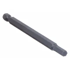 This APEX hex impact bit is designed for driving screws and bolts in high-torque fastening applications. It features a 3/16-inch hex head size and a standard 4-inch overall length, with an impact-rated hex shank for use with power tools.