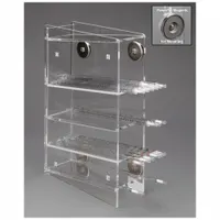 Serological Pipette Holder: 4 in Overall Wd, 16 in Overall Ht, 11 in Overall Lg, Acrylic, Clear (MPN RGSRPIPAC-M)