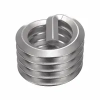 HELI-COIL Helical Insert: Tanged Tang Style, Free-Running, 3/8"-16 Thread Size, Plain, Plain, 100 PK (MPN A1185-6CN375)