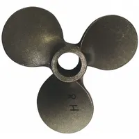 Propeller: 12 in Blade Dia, Right Hand, 3 Blades, Stainless Steel, Machine Pitch (MPN 550800c)