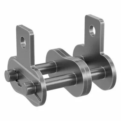 TSUBAKI Tautan Lampiran: Untuk Rantai Rol Standar, SK-1, 40, Untai Ganda, Pitch 1/2 in - Attachment Links for ANSI Standard Chains