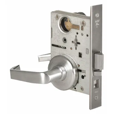 Kunci Pintu BEST: Kunci Tuas Kantor, Krom, Sesuai ADA - Office Lever Locksets