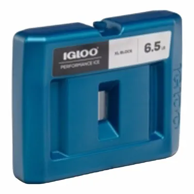 IGLOO Balok Es yang Dapat Digunakan Kembali: Balok, 11 1/4 in Panjang Keseluruhan, 2 1/2 in Lebar Keseluruhan, 9 in Tebal Keseluruhan - Solid Gel Ice Packs