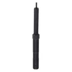This steel tang breaking tool is designed for use with helical inserts made of 18-8 stainless steel and right-hand threads. It is used to break the tang after insert installation, ensuring a clean thread repair. The tool accommodates both inch and metric measurements.