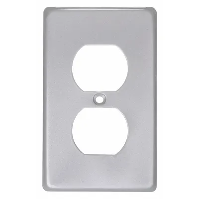 Penutup Tahan Cuaca HUBBELL KILLARK: Aluminium Bebas Tembaga, FD/FS, Stopkontak Dupleks, 1 Gang - Aluminum & Zinc Weatherproof Electrical Box Covers