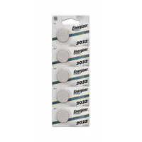 ENERGIZER COIN CELL BATTERY: 2032 Battery Size, Lithium / Manganese Dioxide, 254 mAh Capacity, 3V DC (MPN ECRN2032)