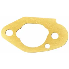 Genuine Honda replacement gasket for the carburetor assembly. Seals the carburetor to prevent air and fuel leaks, ensuring proper engine performance. Used during carburetor maintenance or rebuilds on compatible Honda engines.