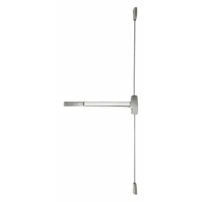 FALCON EXITS Batang Vertikal Permukaan: Lebar Pintu Maks. 3 ft - Surface Vertical Rod Push Bars