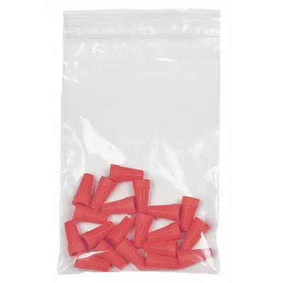 Kantong Dapat Ditutup Kembali: Tebal 2 mil - Single-Zip Reclosable Poly Bags