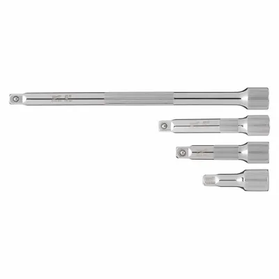 MILWAUKEE Set Ekstensi Soket: Ukuran Drive Input 1/4 in, Ukuran Drive Output 1/4 in - Hand Socket Extension Sets