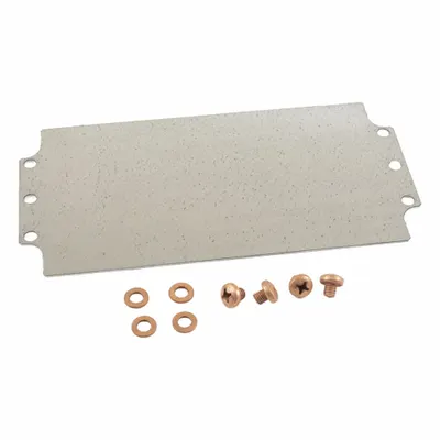 HAMMOND Panel Dalam: Panel Belakang, Tinggi Keseluruhan 8,14 in, Lebar Keseluruhan 4,17 in, Baja - Interior Mounting Panels