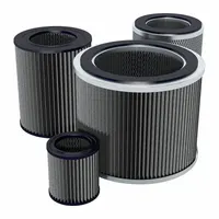 SOLBERG Filter: Gray Matter Activated Carbon, 8.63 in Overall Ht, 4 11/16 in Inside Dia, GMAC237