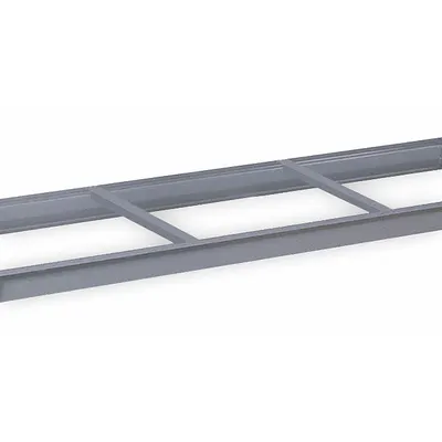 LYON Rak Penyimpanan Curah: 72 in x 24 in x 3 5/8 in, Balok 14 ga - Open Deck Bulk Rack Shelf Kits