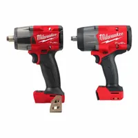 MILWAUKEE Impact Wrenches: 2 Tools, Impact Wrench, 18 V DC Volt, Tool Only, M18 FUEL™, M18™ (MPN 2962-20, 2967-20)