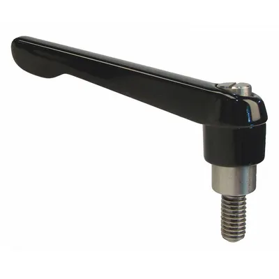 Gagang yang Dapat Disesuaikan: Seng dengan Ulir Baja Tahan Karat - Teardrop-Style Adjustable Handles with Threaded Stud