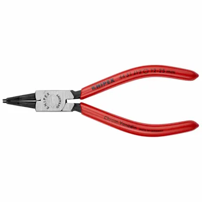 KNIPEX Tang Cincin Penahan: Internal, Untuk Diameter Lubang 12 mm hingga 25 mm, Diameter Ujung 0.051 in - Internal Retaining-Ring Pliers