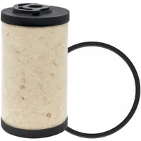 Cartridge-type diesel fuel filter with 2 5/16 in outside diameter and 1/2 in inside diameter. Constructed with cellulose media and includes a furnished gasket. Suitable for use in diesel fuel systems on compatible vehicles and equipment