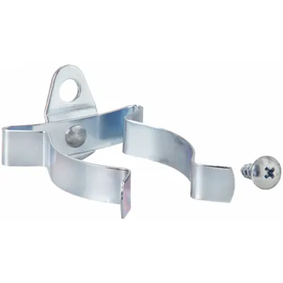 TRITON PRODUCTS Klip Pegas Diperpanjang: Lubang Pasak 1/4 in_1/8 in, Untuk Jarak Lubang Papan Pasak 1 in - Spring Clips for Round-Hole Pegboard