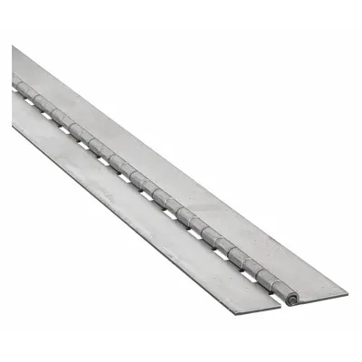 Engsel Piano: Baja, Tinggi Daun 72 in, Lebar Daun 1 in - Full Surface-Mount Piano Hinges