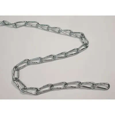 Dayton Rantai Putar: Baja Karbon, 415 lb Batas Beban Kerja, Putar, 1 1/4 in Panjang Dalam Tautan - Compact Welded Twist-Link Chains