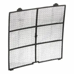 Replacement air filter for HOSHIZAKI ice machines. Traps dust and debris to maintain proper airflow over the condenser, supporting efficient cooling and reliable ice production in commercial kitchens and foodservice operations.