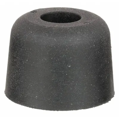 Penghenti Pintu Bumper: Dipasang di Pintu, Lebar 5/8 in, Tinggi Keseluruhan 5/8 in - Standard Door Stops