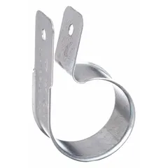 This loop clamp is designed for securing and supporting 3/4 in pipe in tube and pipe routing applications. Made of pre-galvanized steel, it provides corrosion resistance for indoor use. Suitable for general mounting in mechanical systems.