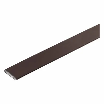 LORIENT Segel Api: Datar, Pemasangan Perekat Diri, Std, PVC/Graphite Fleksibel, Panjang Keseluruhan 12 1/2 ft - Fire & Smoke Perimeter Door Seals & Gaskets