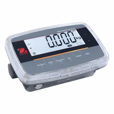 OHAUS Indikator Timbangan: K1, Tinggi Keseluruhan 8 7/8 in, Panjang Keseluruhan 10 3/8 in, Lebar Keseluruhan 3 5/16 in - Material Handling