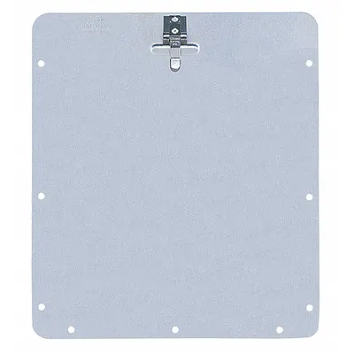 LABELMASTER Tempat Placard Kendaraan: Tempat Placard Pelat Belakang, Lebar 14 1/8 in, Tinggi 12 1/2 in - Placard Holders