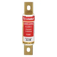LITTELFUSE Fuse: JLS Series, Class J, Bolt-On Body, Fast-Acting, 80 A, 600 V AC, Non-Indicating (MPN JLS080)