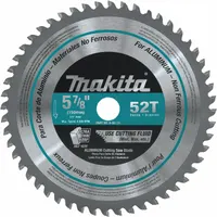 MAKITA Circular Saw Blade: 5 7/8 in Blade Dia., 52 Teeth, 0.06 in Cut Wd, 5/8 in Arbor Size, Carbide (MPN A-96126)