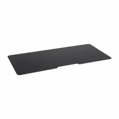 This black steel mounting plate is designed for securing vehicle lights in heavy-duty applications. It measures 1/16 in length, 8 3/8 in height, and 17 3/4 in width. Compatible with GROTE model 42390.