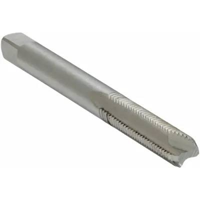 WIDIA GTD Tap Titik Spiral: #4-40 UNC, H2, 2 Alur, Chamfer Bawah, Baja Kecepatan Tinggi (MPN 13614) - General Purpose Spiral-Point Taps