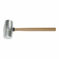 Non-Sparking Hammer: Wood Handle, 3 lb Head Wt, 2 1/4 in Dia, 5 in Head Lg, 16 in Overall Lg (MPN AM5ALWG)