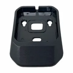 Wall-mount bracket for barcode scanners. Compatible with BRADY CR2700 model. Used to securely mount the scanner in industrial environments for proper positioning during scanning operations.