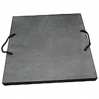 Outrigger Pad: Jack Plate, Polymer, 200 ton Load Capacity Vertical, 36 in Overall Lg (MPN 14463)