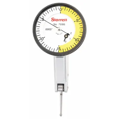 STARRETT Indikator Dial Uji Muka Miring: Horizontal, Inci - Dial Test Indicators - Horizontal & Tilted-Face Styles