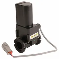 BANJO Electrically Actuated Two-Way Ball Valve: 1 in Nominal Valve Size, 12V DC, One-Piece, PTFE (MPN MLEV100C)
