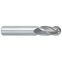 OSG Ball End Mill: Carbide, TiAlN Coated, 4 Flute, 1.5 mm Mill Dia, 5 mm LOC, 39 mm OAL (MPN 404-0591-BN11)