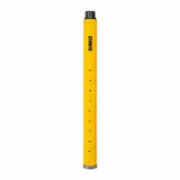 DEWALT Core Bit: 1 3/8 in Core Dia, 14 in Max Drilling Dp, 24 in Overall Lg (MPN DW55009)