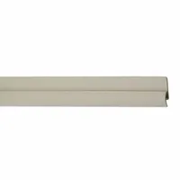 This ACROVYN joint cover trim is made of PETG and comes in a Driftwood color. It has a thickness of 0.04 inches and an overall length of 10 feet. Used to cover joints between wall panels in commercial and industrial facilities, it provides a clean finish and protects panel edges