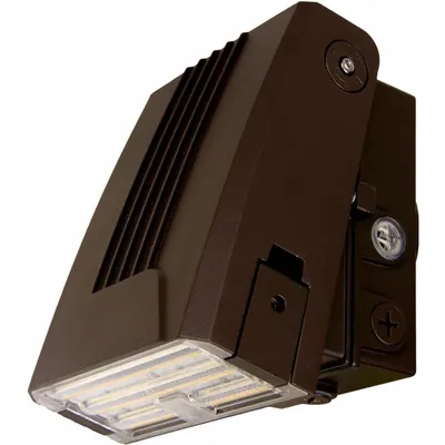 MAXLITE Lampu Dinding: LED, 1,900 lm_2,600 lm_3,300 lm, 3000K/4000K/5000K, 25 W, 120 hingga 277V AC - LED Compact Wall Packs