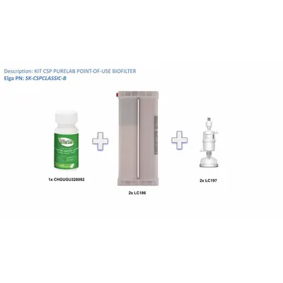 ELGA Kit Pengganti Kartrid dan Sanitasi Klasik: SK-CSPCLASSIC-B - Water Purification Replacement Parts, Filters, Stands & Switches