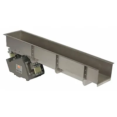 ERIEZ Pengumpan Getar: Laju Umpan 14.000 lb/jam, Tinggi Pembuangan 9 7/8 in, Panjang Palung 38 in - Vibratory Feeders