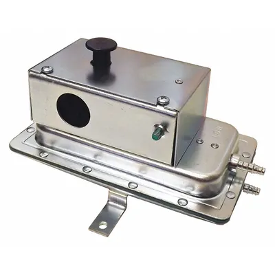 CLEVELAND CONTROLS Sakelar Tekanan Udara: Dapat Disesuaikan, Reset Manual, 0.4 in wc hingga 12 in wc, Kotak Saluran - Adjustable Set-Point Air Pressure Switches