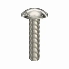M8x1.25 thread, 35 mm length, truss head with spanner drive, 13 mm width across flats. Made from 316 stainless steel with plain finish. Suitable for use in sanitary and washdown environments where corrosion resistance and cleanability are required.