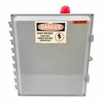 SUMP ALARM Control Panel: Simplex, Single Phase, 120/208/240V AC, 0 to 6 A, Vertical Float, 4X (MPN BS-4X-MC-2-06-NW-CN-3F-3SB-AP)