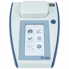 Turbidity meter for water quality testing, measuring cloudiness in liquids from 0 to 4000 NTU with an accuracy of +/-1.8%. Suitable for applications such as drinking water treatment, wastewater monitoring, and industrial process control.